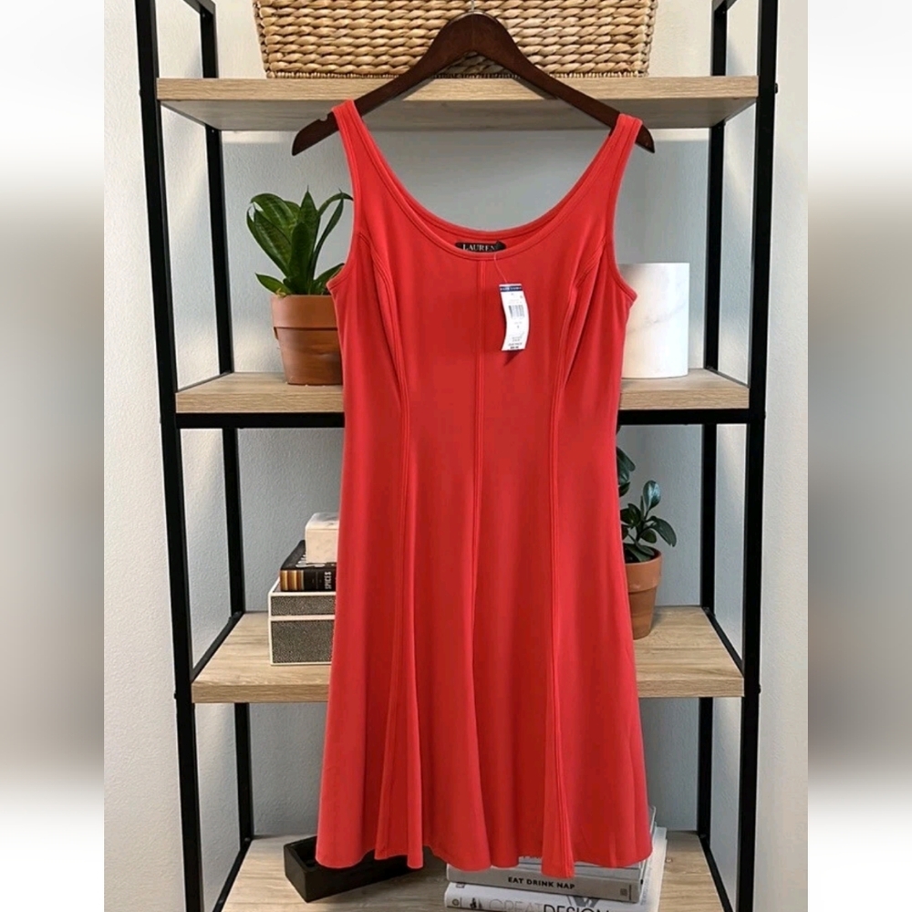 NWT Lauren Ralph Lauren Knit Stretch Ponte Dress
